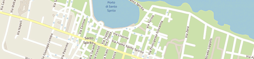 Mappa della impresa lido la rotonda - srl a BARI