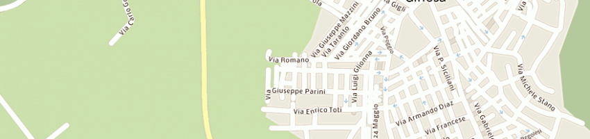 Mappa della impresa bitella domenico a GINOSA