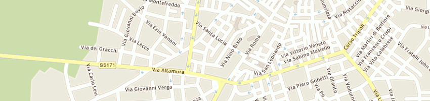 Mappa della impresa sette antonio a SANTERAMO IN COLLE