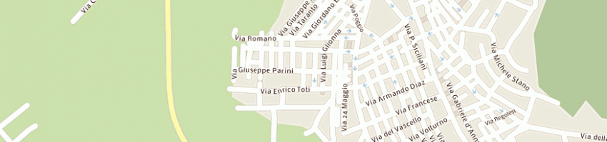 Mappa della impresa impresa di costruzioni di sulla francesco e fratelli snc a GINOSA