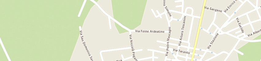 Mappa della impresa capone gomme di signorile lorenzo a SANTERAMO IN COLLE