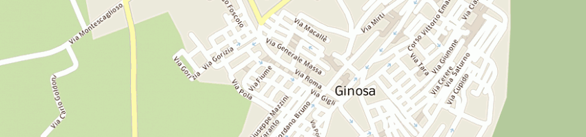 Mappa della impresa orlando mario a GINOSA