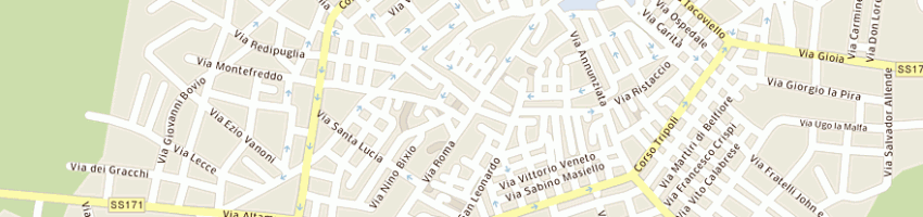 Mappa della impresa barberio giuseppe a SANTERAMO IN COLLE