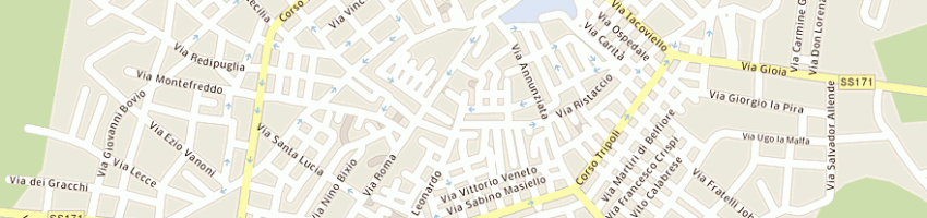 Mappa della impresa difonzo anna carmela a SANTERAMO IN COLLE