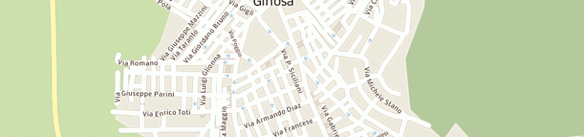 Mappa della impresa azzaro corrado a GINOSA