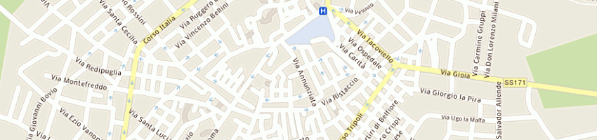 Mappa della impresa disanto nunzio a SANTERAMO IN COLLE