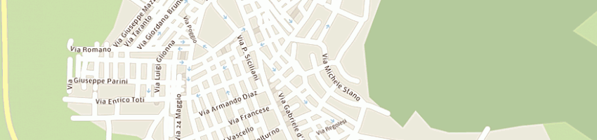 Mappa della impresa studio commerciale associato russo drgiuseppe pardo rag augusto e cazzetta raggiuseppe a GINOSA