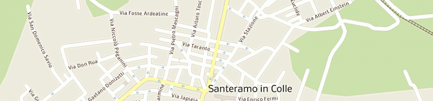 Mappa della impresa colacicco giuseppe a SANTERAMO IN COLLE