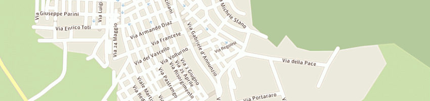 Mappa della impresa panificio maggiore (srl) a GINOSA