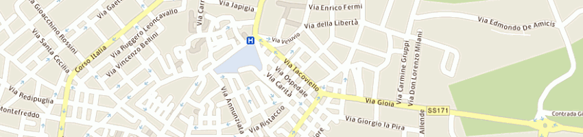 Mappa della impresa mival srl a SANTERAMO IN COLLE