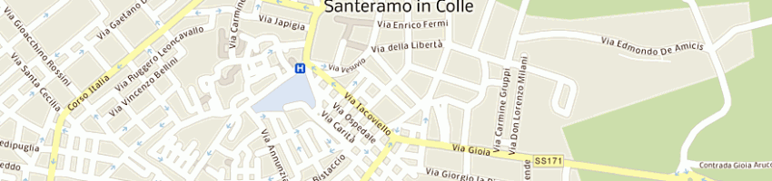 Mappa della impresa di girolamo marisa a SANTERAMO IN COLLE