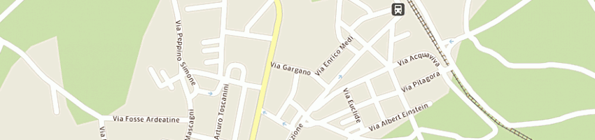 Mappa della impresa ristorante due archi a SANTERAMO IN COLLE