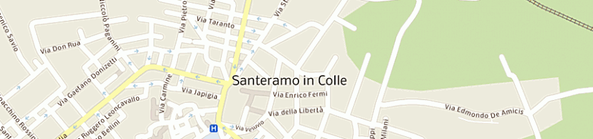 Mappa della impresa d'ambrosio leonardo a SANTERAMO IN COLLE