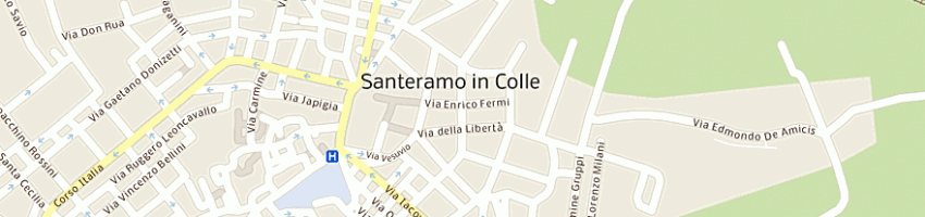 Mappa della impresa campanale antonio angelo a SANTERAMO IN COLLE