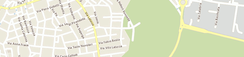 Mappa della impresa lattoneria due effe sas di fraccalvieri michele vito e c a SANTERAMO IN COLLE