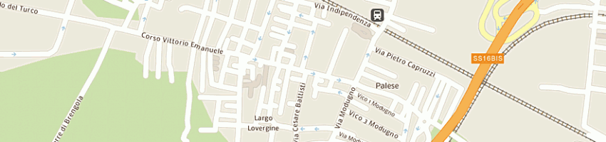 Mappa della impresa rafaschieri cosimo a BARI
