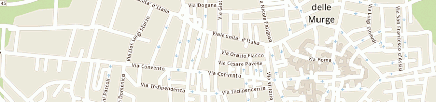 Mappa della impresa gvg snc a CASSANO DELLE MURGE
