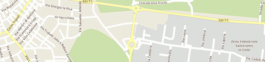 Mappa della impresa comune di santeramo in colle a SANTERAMO IN COLLE