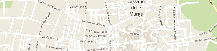 Mappa della impresa agriturismo amicizia di piero caponio a CASSANO DELLE MURGE