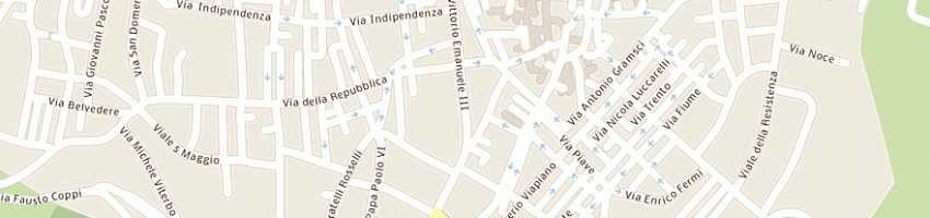 Mappa della impresa casa bianca spa a CASSANO DELLE MURGE