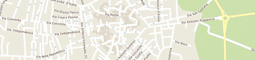 Mappa della impresa digeronimo roberto a FASANO