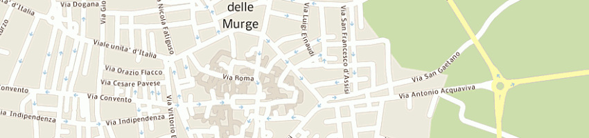 Mappa della impresa crovace oronzo a FASANO