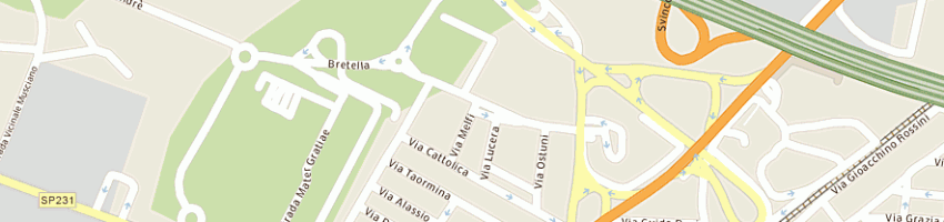 Mappa della impresa crm snc di granieri giuseppina a MODUGNO