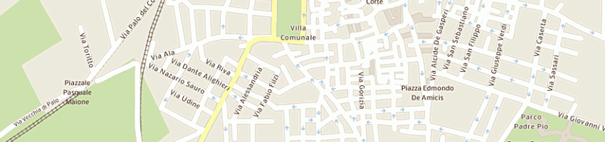 Mappa della impresa pizzeria santa lucia di musceo leonardo giuseppe a MODUGNO