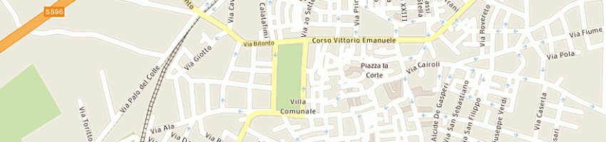 Mappa della impresa pescheria dal sommozzatore di minella vito e c sas a MODUGNO