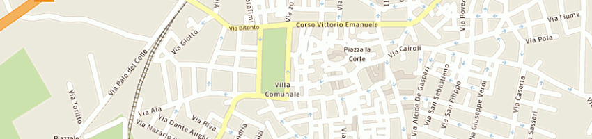 Mappa della impresa istituto e montale di marino a e cappelluti t sas a MODUGNO