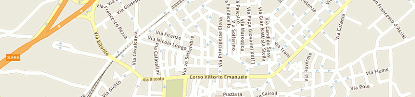 Mappa della impresa gold 2000 a MODUGNO