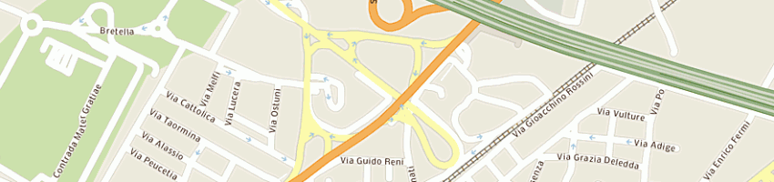 Mappa della impresa cvs centro vendita sicurezza (srl) a BARI