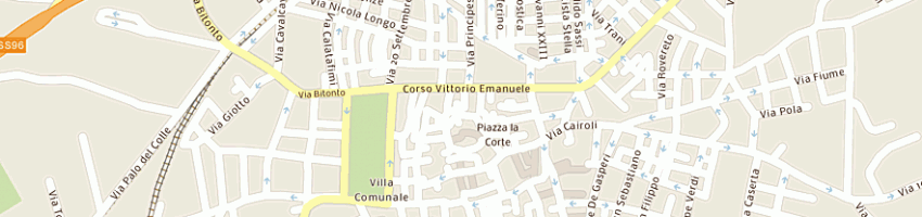Mappa della impresa converso attilio studio legale a MODUGNO