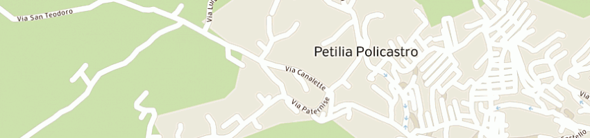 Mappa della impresa rizzuti angelo a PETILIA POLICASTRO