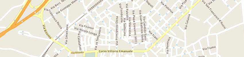 Mappa della impresa fanelli nicola a MODUGNO