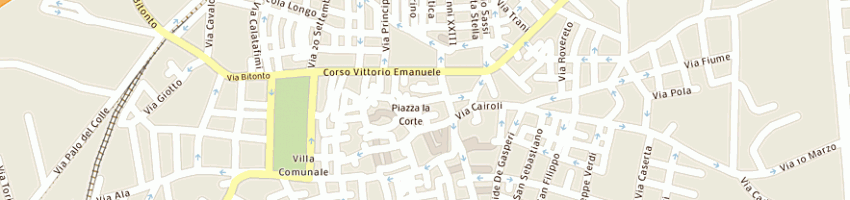 Mappa della impresa municipio a MODUGNO
