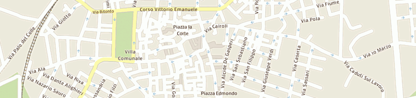 Mappa della impresa cedir di roselli ileana a MODUGNO