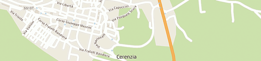 Mappa della impresa de paola antonietta a CERENZIA