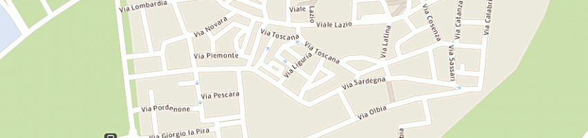 Mappa della impresa supermercati dok a BARI