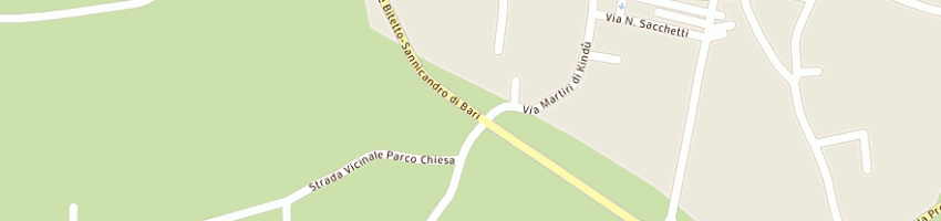 Mappa della impresa racanelli vito a SANNICANDRO DI BARI