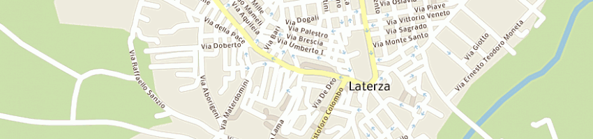 Mappa della impresa minei valerio a LATERZA