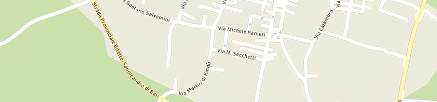 Mappa della impresa mondelli serramenti snc di saverio e nicola mondelli a SANNICANDRO DI BARI