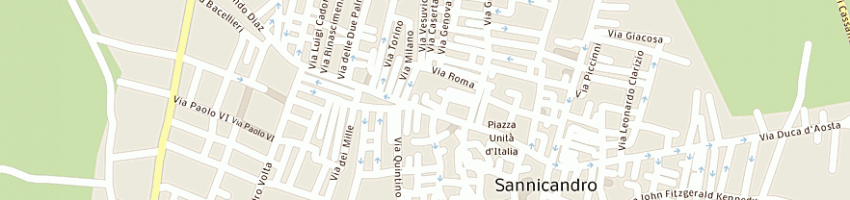 Mappa della impresa municipio uffici distaccati stato civile delegazioni a BARI