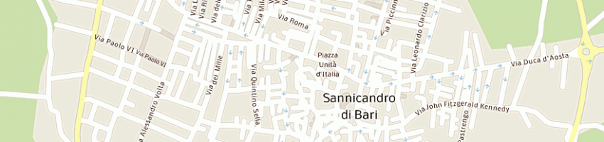 Mappa della impresa vitarella francesco a SANNICANDRO DI BARI