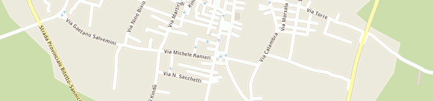 Mappa della impresa milella francesco a BARI
