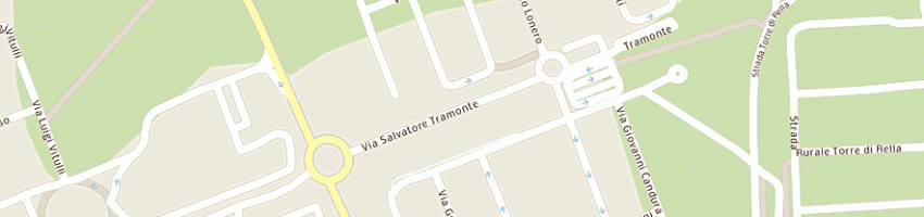 Mappa della impresa associazione soccorritori volontari croce verde a BARI