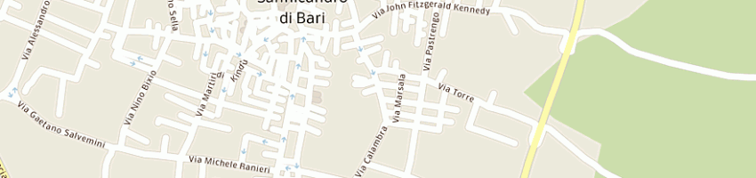 Mappa della impresa chimienti gianvito a SANNICANDRO DI BARI