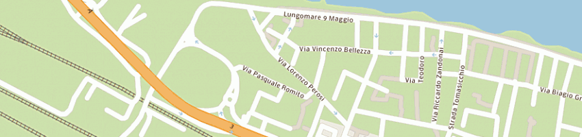Mappa della impresa coiffeur celeste di barracane celestino a BARI