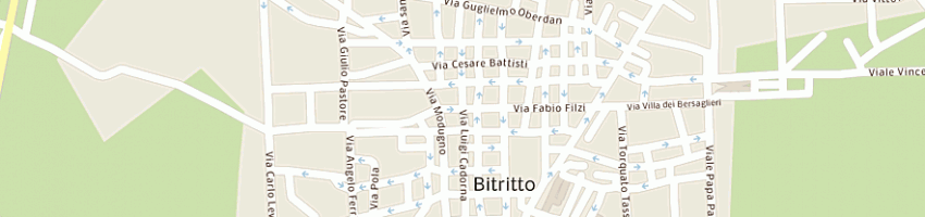 Mappa della impresa azienda unita' sanitaria locale ba 4 a BITRITTO