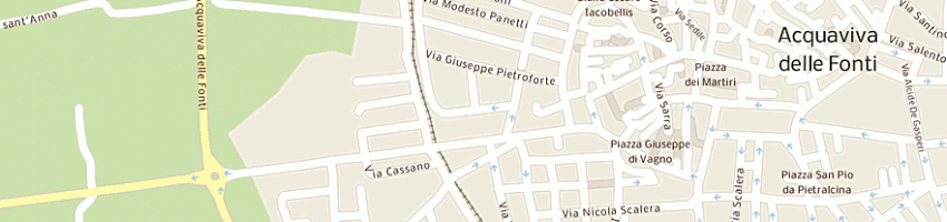Mappa della impresa tafuri costruzioni srl a ACQUAVIVA DELLE FONTI